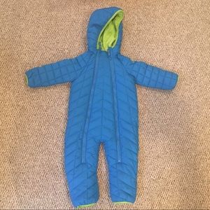 Snozu brand snowsuit, 18 months, practically NWOT!